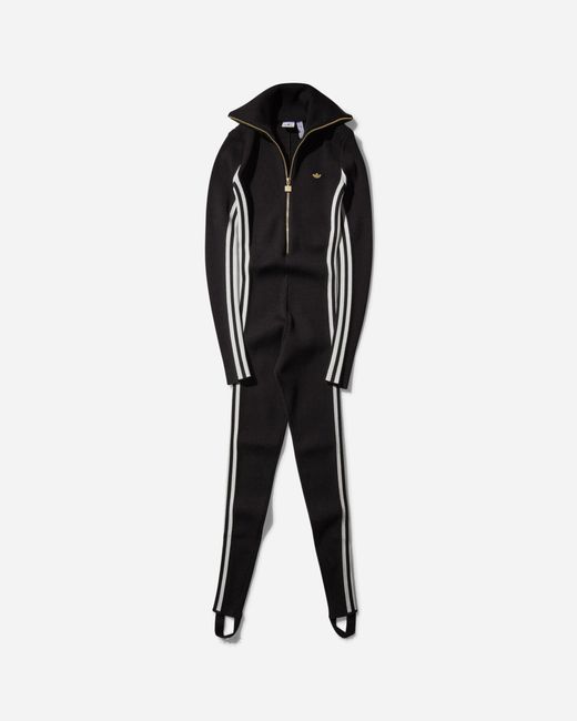 Adidas Black Premium Knit Jumpsuit
