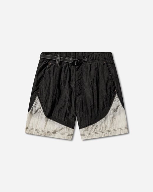 Roa Black And Wander Ripstop Wind Short Pants Off for men