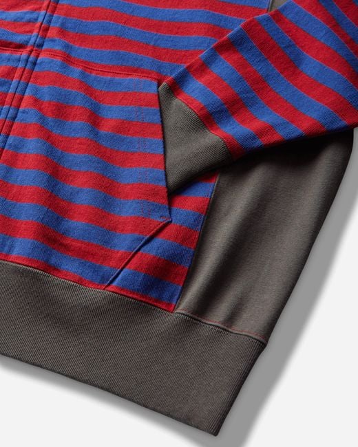 Cav Empt Red S Side Colour Stripe Light Hoodie for men
