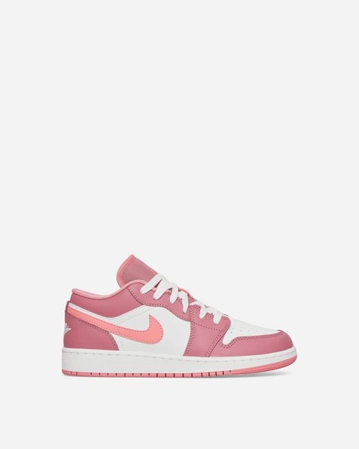 Nike Air Jordan 1 Low gs Sneakers Desert Berry Coral Chalk in Pink Lyst