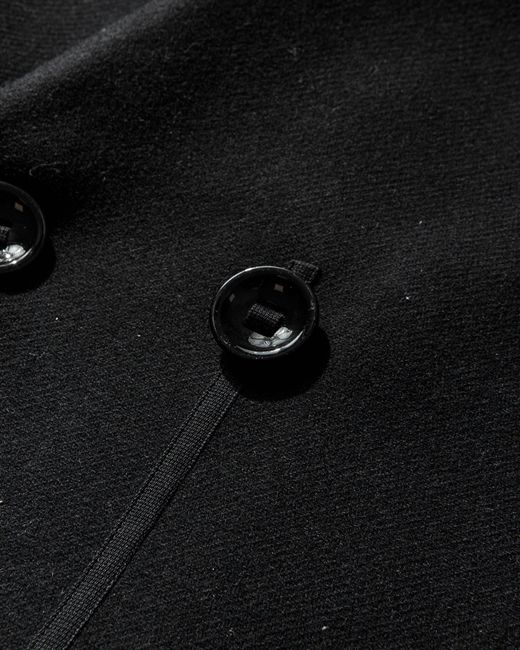 OAMC Black Men S Double Breasted Wool Coat for men