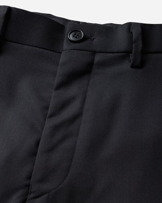 Undercover Black Men S Wool Twill Pants for men