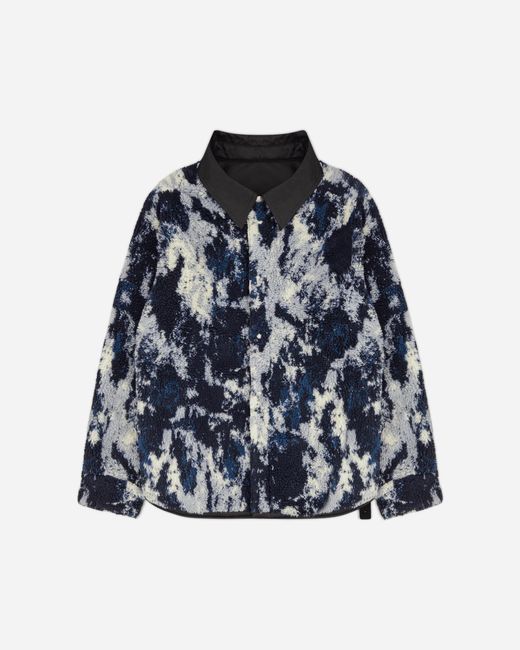 Oamc Peacemaker Blue Reversible Overshirt for men
