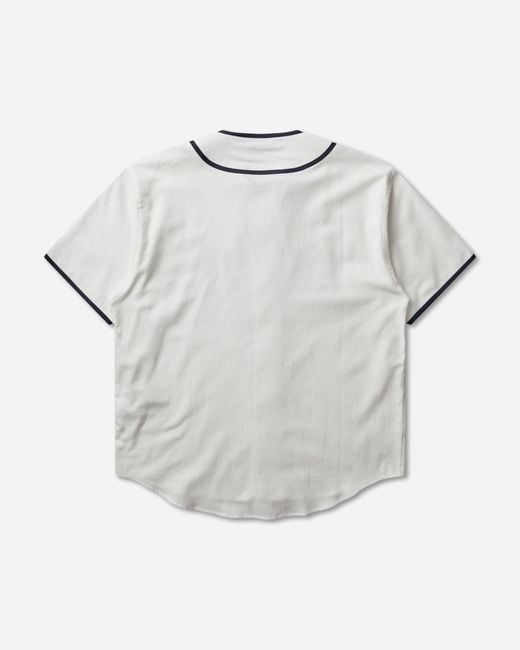 (w)taps Gray Men S League Baseball Shirt for men