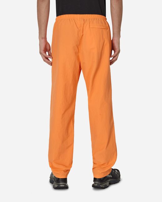 Pleasures Orange Gaze Nylon Track Pants for men