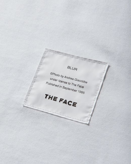 Junya Watanabe Gray Men S The Face Blur T-shirt for men