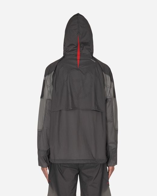 SLAM JAM Gray Fila Redefined Transformable Windbreaker for men