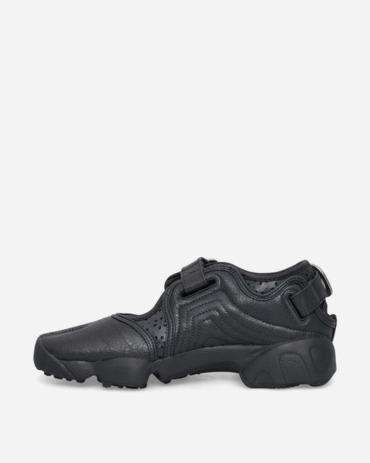 Nike Black S Air Rift Leather Sandals
