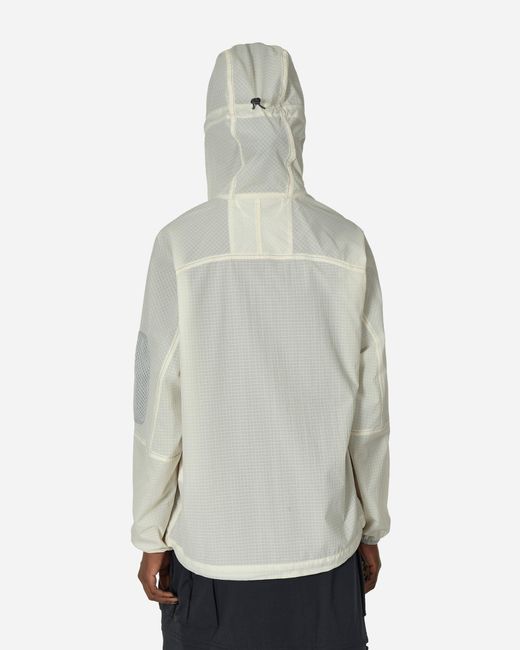 And Wander White Breath Rip Hoodie Off for men