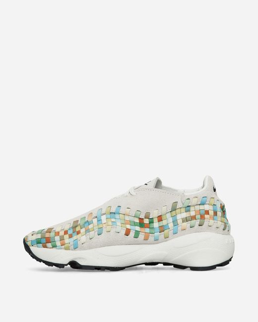 Nike Wmns Air Footscape Woven Sneakers Summit White for men