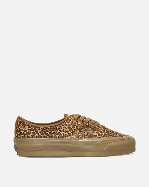 Vans Premium Authentic 44 Pony Hair Sneakers Leopard in Brown | Lyst