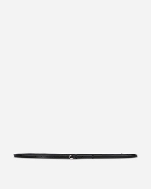 Dries Van Noten White Calf Leather Belt for men