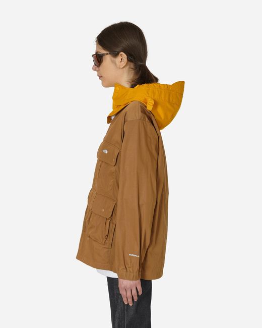 The North Face Brown Multi-pocket Hooded Cardigan Utility