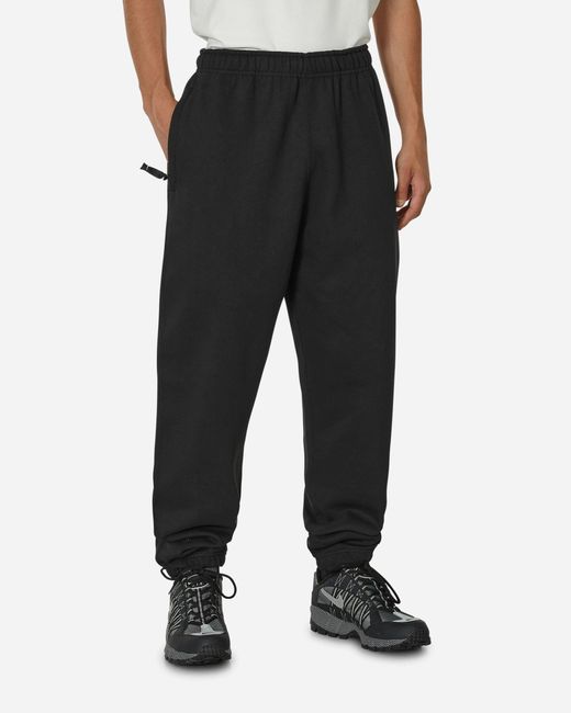Nike Solo Swoosh Sweatpants Black for Men Lyst UK