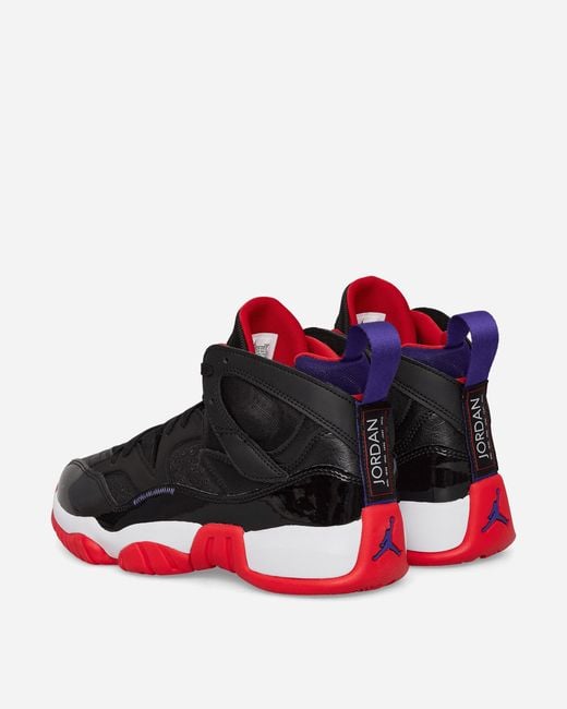 Nike Multicolor Jumpman Two Trey Sneakers Black / True Red / Dark Concord for men