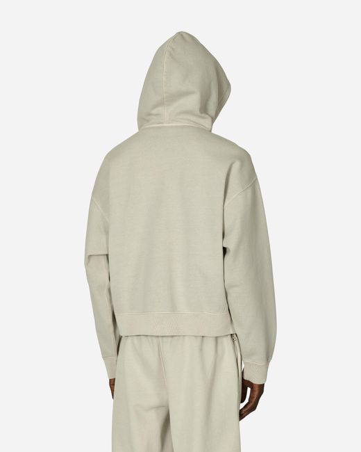 Nike Stüssy Full-Zip Fleece Hoodie Light Bone in White for Men