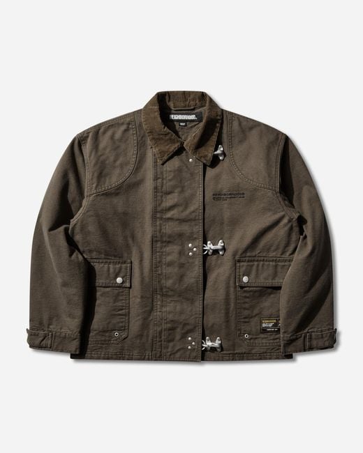 Neighborhood Men S Fireman Jacket in Brown for Men | Lyst UK