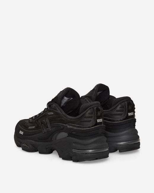 New Balance Black 1000d Sneakers / Metallic for men