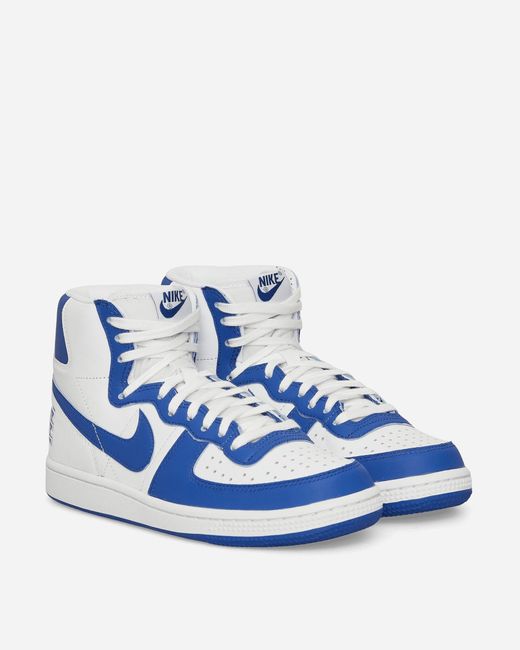 Nike Blue Terminator High Sneakers / Game Royal for men