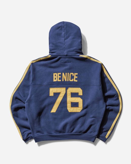 ERL Men S Venice Football Hoodie in Blue for Men | Lyst UK
