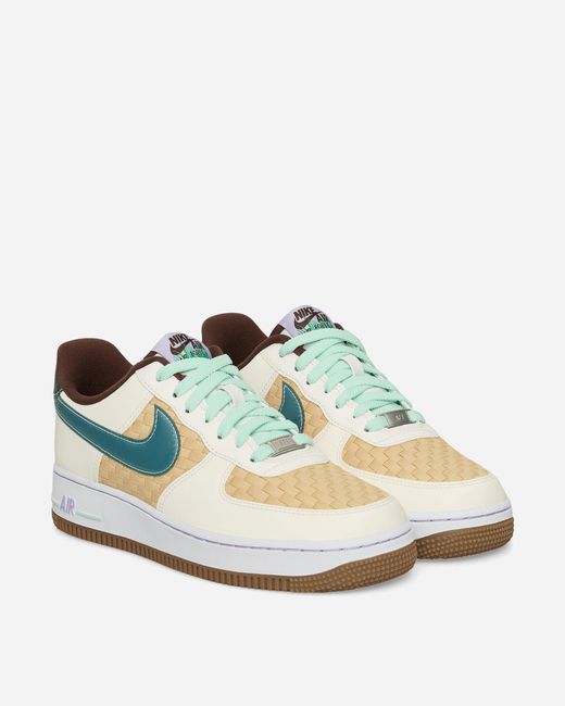 Nike White Air Force 1 Sneakers Sesame for men
