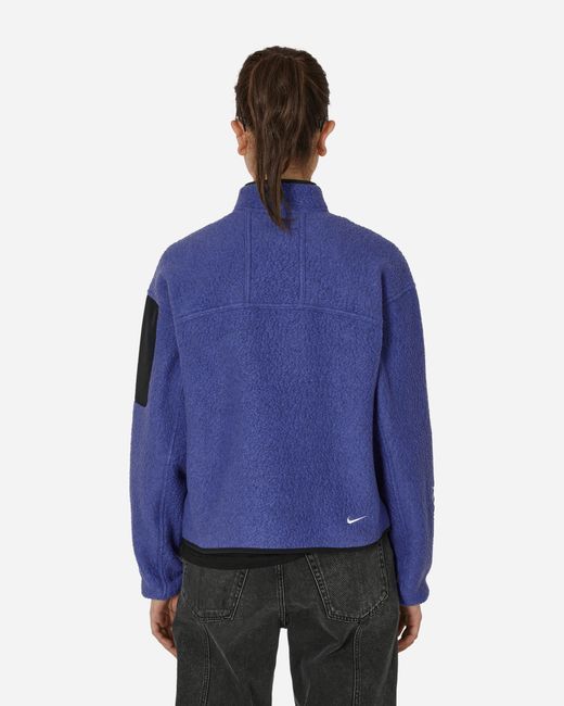 Nike Blue Acg Arctic Wolf Fleece Jacket Persian