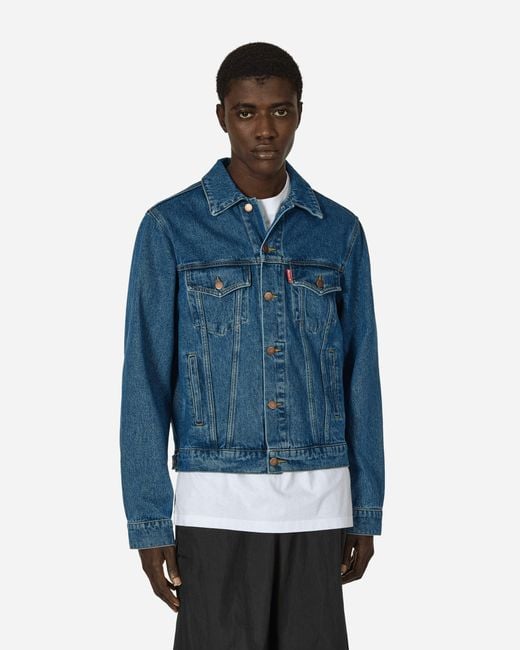 Fuct Blue Western Denim Jacket Light for men