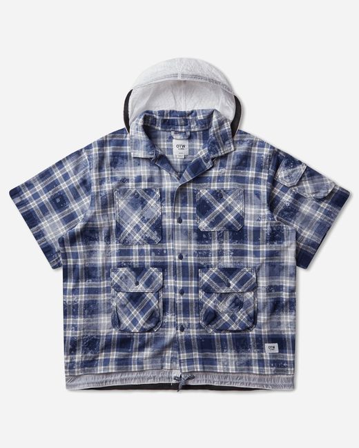 Vans Blue Tdc Double Layered Shacket Deep for men