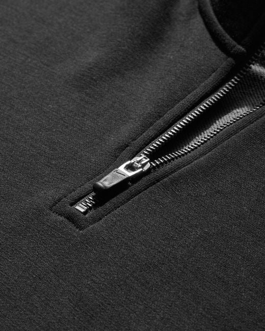 Nike Black S Wool Classics 1/4-Zip Top for men