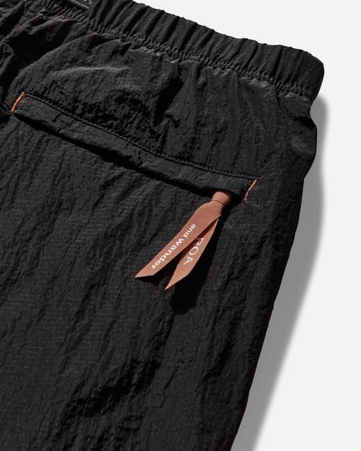 Roa Black And Wander Ripstop Wind Short Pants Off for men