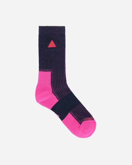 Nike Pink Acg Everyday Cushioned Crew Socks Armory Laser Fuchsia for men