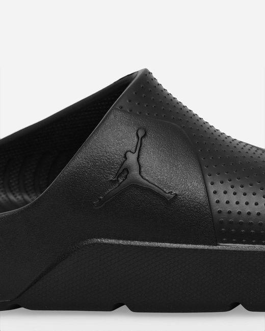 Nike White Jordan Post Slides Black for men