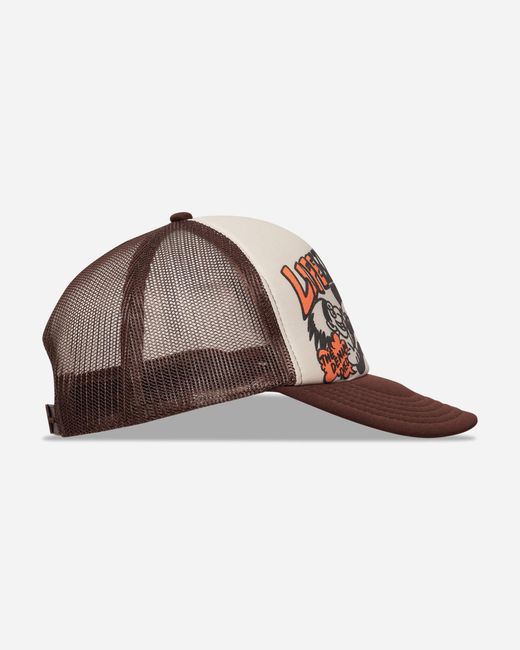 Kapital Brown Life Kapriccio Track Cap Ecru for men