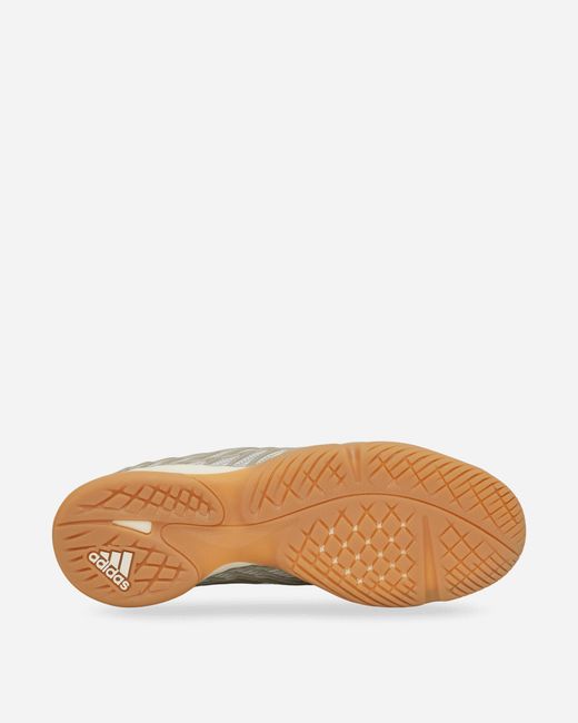 Adidas White Slam Jam F50 Sala Sp Consortium Sneakers Clear Granite Cream for men