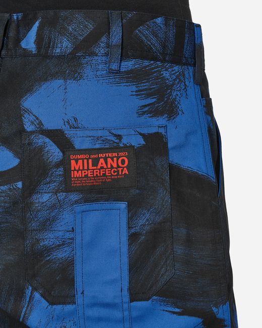 Iuter Blue Dumbo Milano Imperfecta Shorts for men