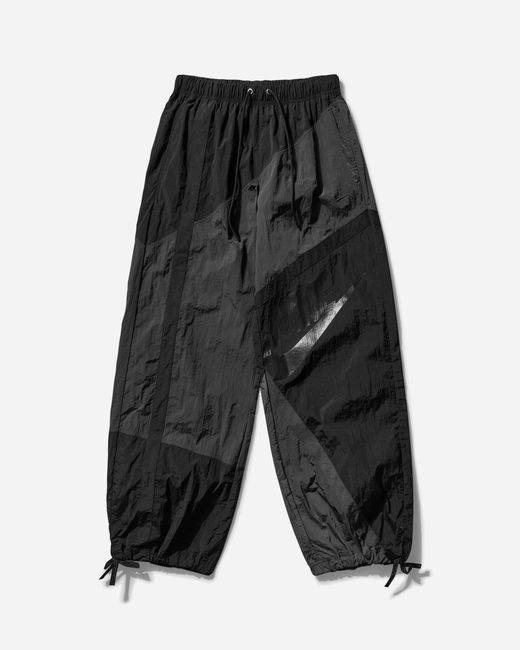 Nike Gray Loose Woven Open-Hem Pants Anthracite