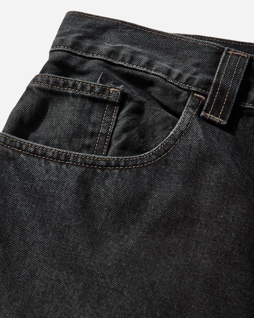 Carhartt Black Men S Brandon Shorts (stone Washed) for men