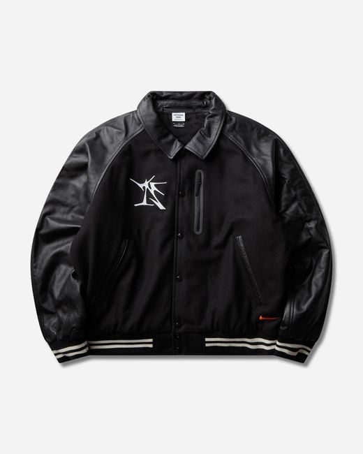 Nike Black Men S Your Message Here Destroyer Jacket for men
