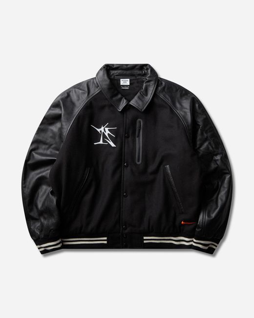 Nike Black Men S Your Message Here Destroyer Jacket for men
