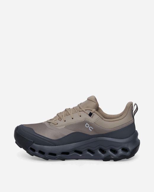 On Shoes Gray Men S Cloudhoriz 2 Waterproof Sneakers Soba / Eclipse for men