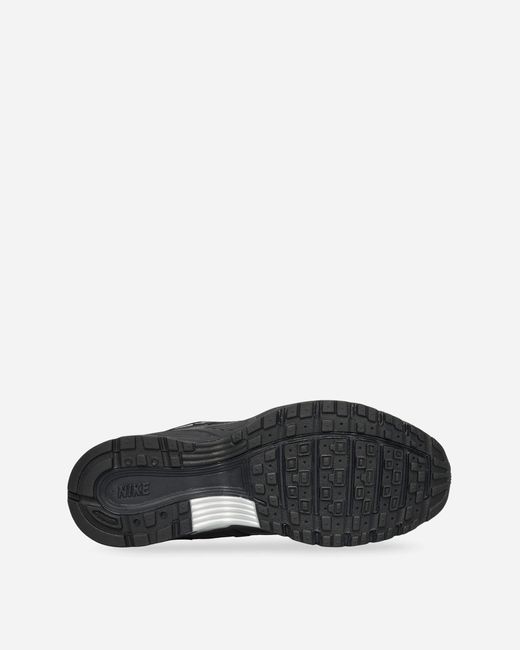 Nike Black Women S P-6000 Sneakers Off-noir / Metallic Silver