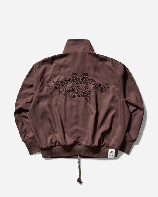 Adidas Brown Men S Sftm Spring Woven Jacket for men
