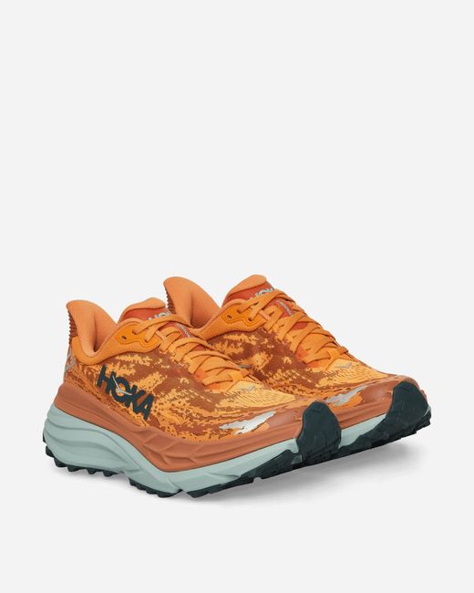 Hoka One One Multicolor Stinson 7 Sneakers Amber Haze / Amber Brown for men