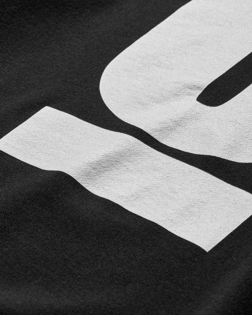 Undercover Black S U Signature Crewneck Sweatshirt for men