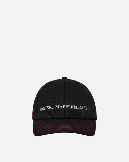 Pleasures Robert Mapplethorpe Self Portrait Cap in Black for