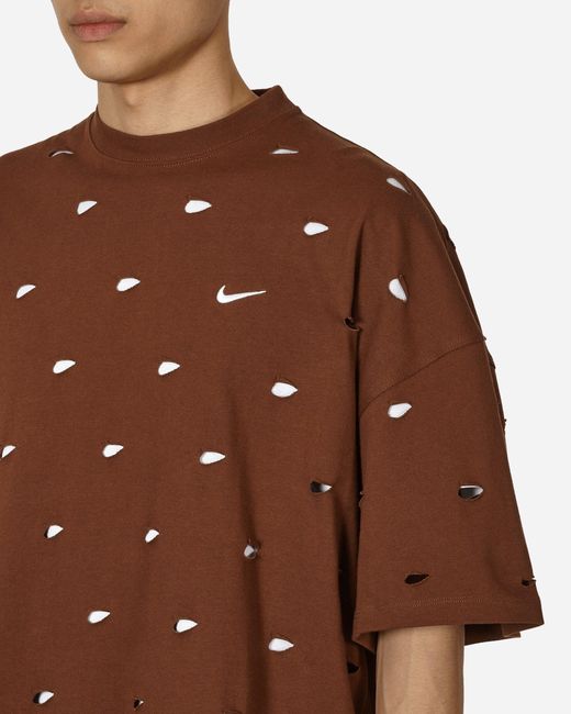 Nike Brown Jacquemus Swoosh T-shirt Cacao Wow for men