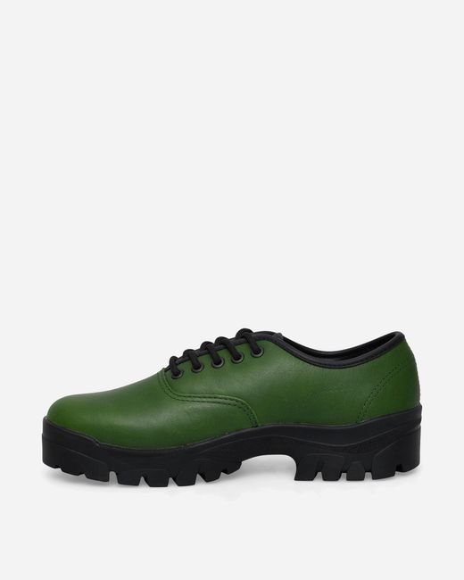 Vans Green Authentic Oxford Sneakers Dark for men