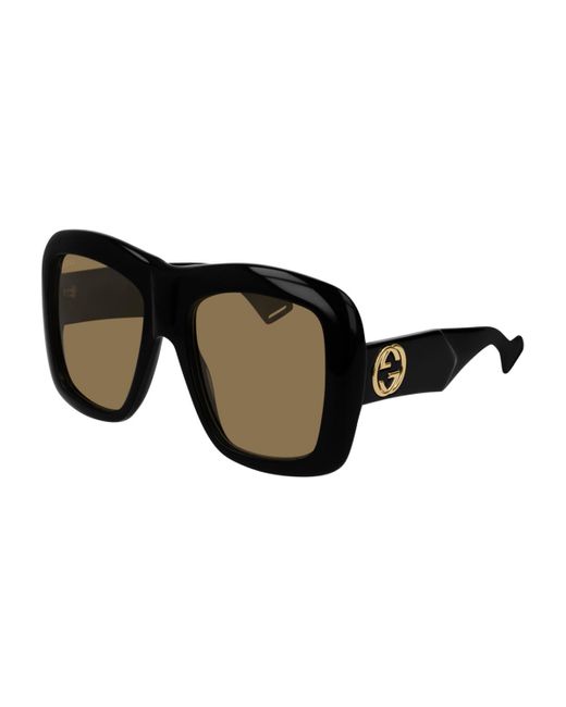 gucci big frame sunglasses