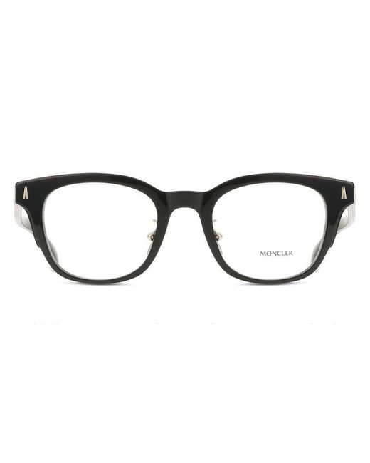 Moncler Black Me2011D 3001 Optical Frames Acetate Transparent Pantos Normal
