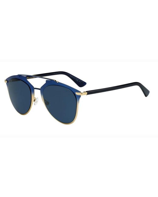dior reflected sunglasses blue